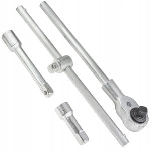 Trusa chei tubulare hexagonale forta, 6 colturi, 19-50 mm, 3/4, 21 piese