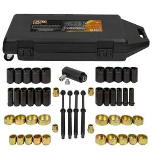 Presa / Extractor pentru rulmenti si bucse, Hidraulic 18T, 49 piese