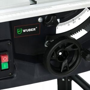 Ferastrau circular cu masa Wuber, 3100 W, 5000 RPM, 250 mm