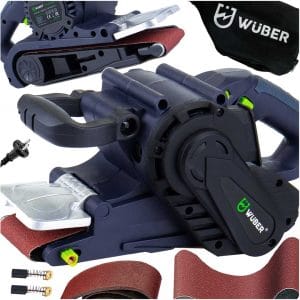 Șlefuitor cu Bandă WUBER 1900W, Reglaj Viteză, 533x76mm