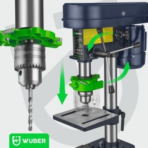 Mașină de Găurit de Banc WUBER 1600W, Mandrină 16 mm
