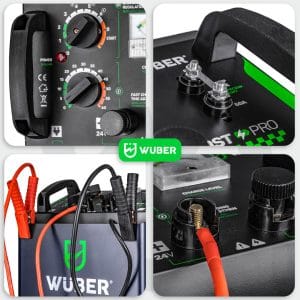 Robot de pornire cu redresor 63A cu pornire 850A 12V/24V Wuber