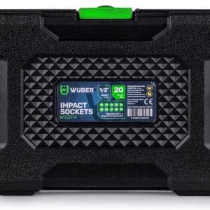 Set chei tubulare impact 1/2” Wuber, 20 piese