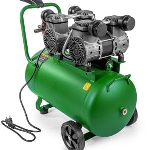 Compresor de aer silentios Wuber, putere 1600W, rezervor 50L, 4 cilindri