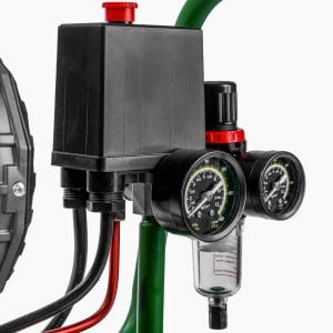 Compresor de aer silentios Wuber, putere 1500W, rezervor 50L