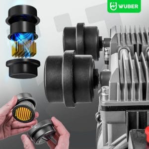 Compresor de aer silentios Wuber, putere 1500W, rezervor 50L