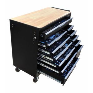 Dulap atelier auto echipat cu 356 scule