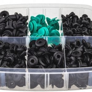Set clipsuri cleme auto de plastic, universale, 635 piese
