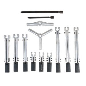 Set extractor universal pentru rulmenti, 13 piese, 2 si 3 brate, 50-160mm