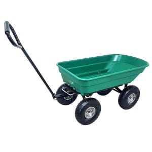 Carucior de gradina basculant, 150 kg, 52l