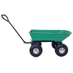 Carucior de gradina basculant, 150 kg, 52l