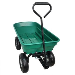 Carucior de gradina basculant, 150 kg, 52l