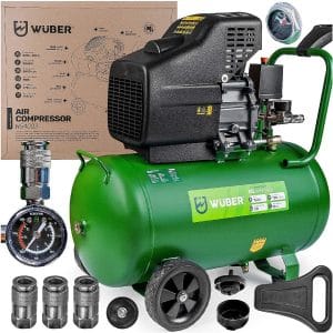 Compresor Aer WUBER 50L, 1500W, 8 BAR, 120 l/min