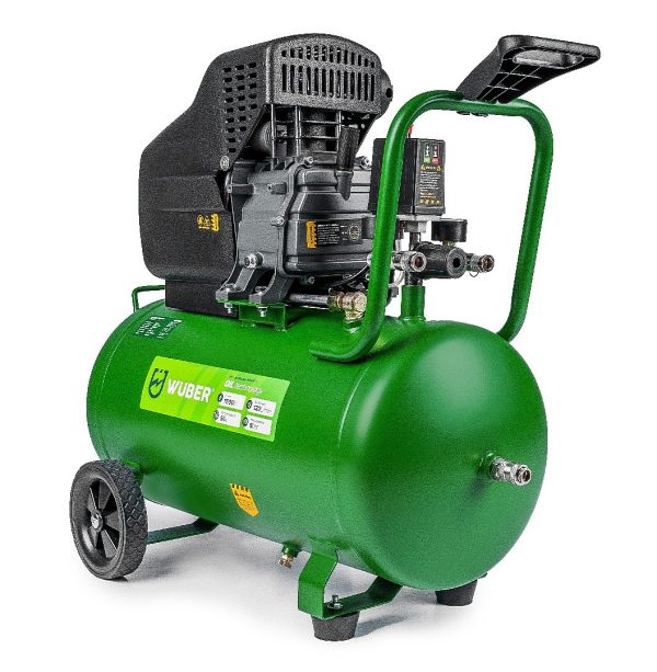 Compresor Aer WUBER 50L, 1500W, 8 BAR, 120 l/min