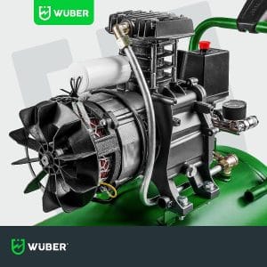 Compresor Aer WUBER 50L, 1500W, 8 BAR, 120 l/min
