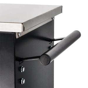 Dulap de scule cu 7 sertare, blat inox