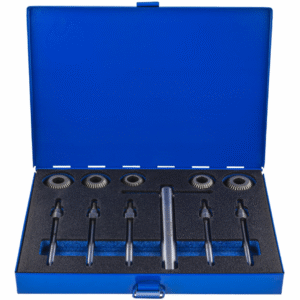 Trusa freza scaun supapa motor 45 si 90 grade, 32.5 - 42.5 mm