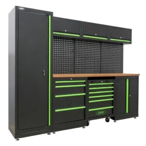 Banc de lucru modular pentru ateliere (18 buc)