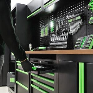 Banc de lucru modular pentru ateliere (18 buc)
