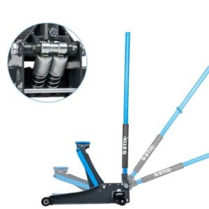 Cric crocodil hidraulic 3T, 85–430 mm, profesional Stix