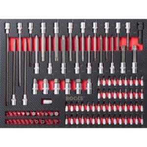 Dulap de scule echipat cu 260 piese