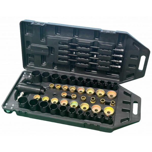 Extractor hidraulic pentru bucșe de suspensie cu cilindru traversant 17 tone