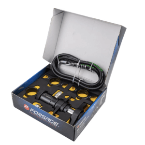 Presa hidraulica extras pivoti, rotule 4,5 tone + Pompa Hidropneumatica 700bar