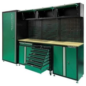 Mobilier metalic pentru atelier echipat cu scule 274 piese