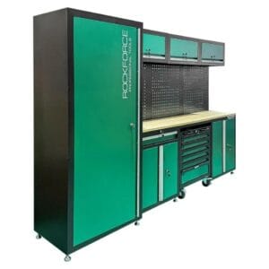 Mobilier metalic pentru atelier echipat cu scule 274 piese