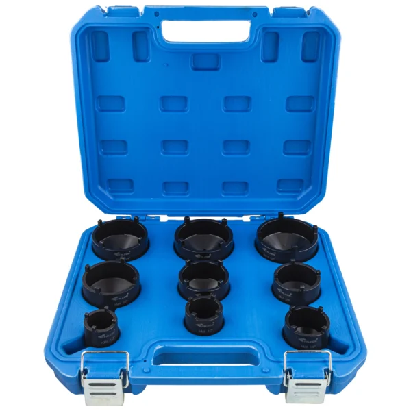 Set chei tubulare pentru piuliţe canelate KM4 – KM12