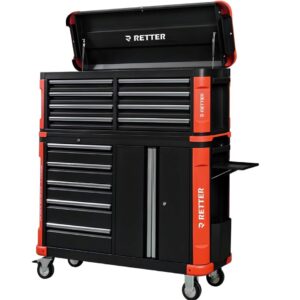Dulap de atelier cu 13 sertare, fara unelte, cu prindere modulară