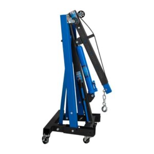 Macara hidraulica tip girafa pentru motor auto, 2 tone