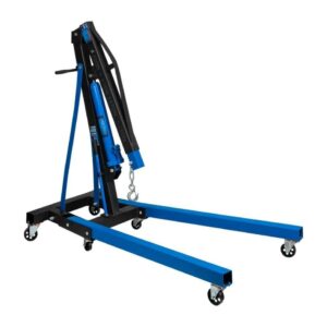 Macara hidraulica tip girafa pentru motor auto, 2 tone