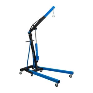 Macara hidraulica tip girafa pentru motor auto, 2 tone