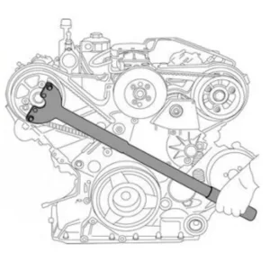 Cheie blocator fulie arbore cotit VAG Nectools