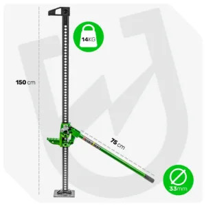 Cric Hi-Lift Off-Road 3 Tone WUBER 60" 110-1350 mm