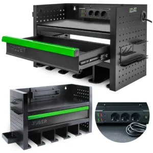 Dulap organizator de perete pentru scule electrice si pneumatice Wuber